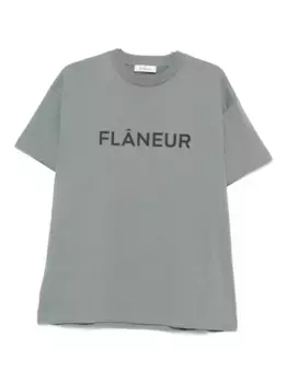 Футболка с логотипом FLNEUR, зеленый