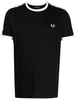 Футболка с логотипом Fred Perry, черный