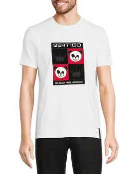 Футболка с логотипом Freddie Panda Bertigo, белый