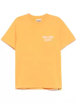 Футболка с логотипом GALLERY DEPT., оранжевый