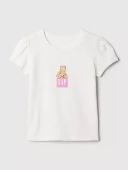 Футболка с логотипом Gap, белый
