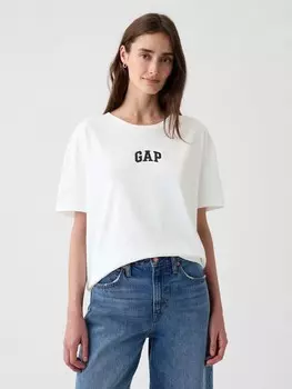 Футболка с логотипом Gap, белый