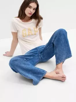 Футболка с логотипом Gap, белый