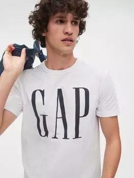 Футболка с логотипом Gap, белый