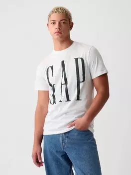 Футболка с логотипом Gap, белый