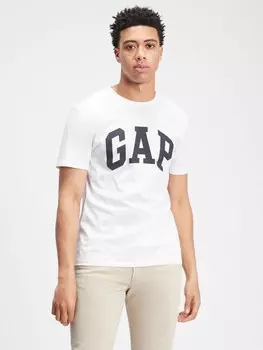 Футболка с логотипом Gap, белый