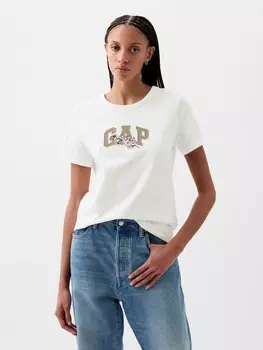 Футболка с логотипом Gap, белый