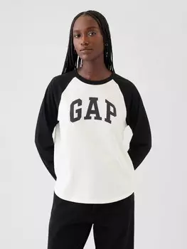 Футболка с логотипом Gap, черный