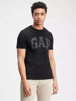 Футболка с логотипом Gap, черный