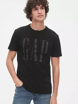 Футболка с логотипом Gap, черный