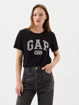 Футболка с логотипом Gap, черный