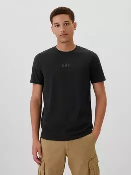 Футболка с логотипом Gap, черный