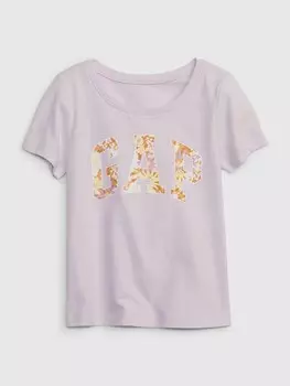 Футболка с логотипом Gap, фиолетовый
