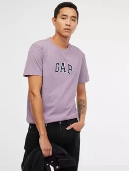 Футболка с логотипом Gap, фиолетовый