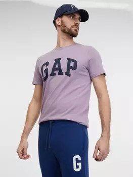 Футболка с логотипом Gap, фиолетовый