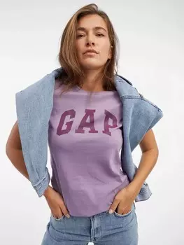 Футболка с логотипом Gap, фиолетовый