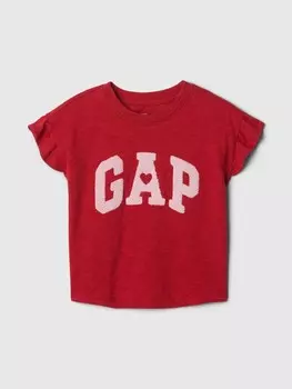 Футболка с логотипом Gap, красный