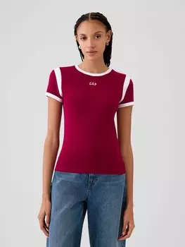Футболка с логотипом Gap, красный