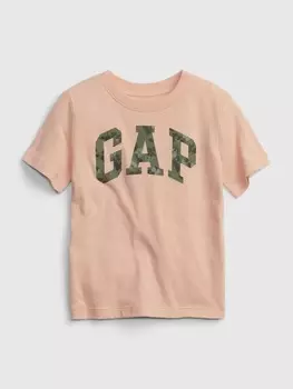 Футболка с логотипом Gap, оранжевый