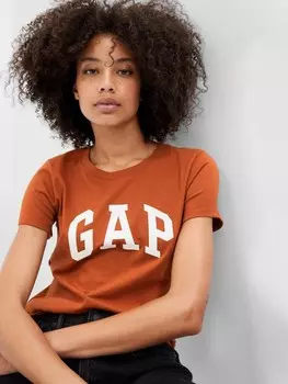 Футболка с логотипом Gap, оранжевый
