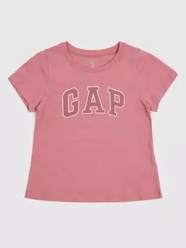 Футболка с логотипом Gap, розовый