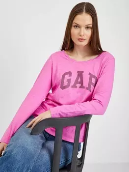 Футболка с логотипом Gap, розовый