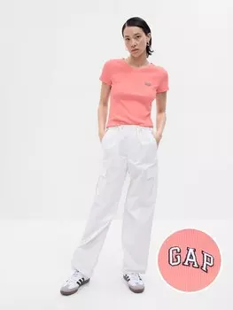 Футболка с логотипом Gap, розовый