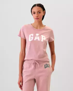 Футболка с логотипом Gap, розовый