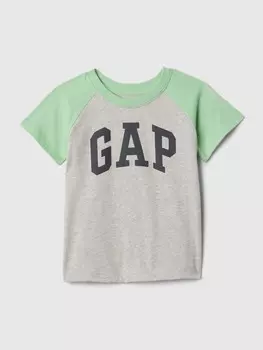 Футболка с логотипом Gap, серый