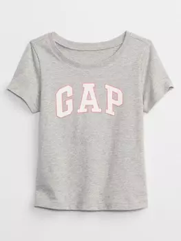Футболка с логотипом Gap, серый