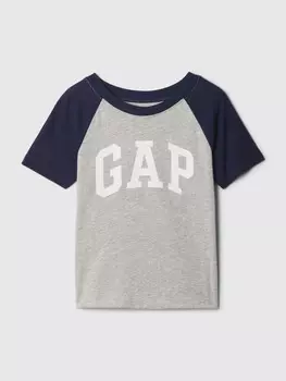 Футболка с логотипом Gap, серый