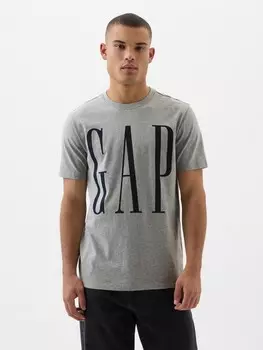 Футболка с логотипом Gap, серый