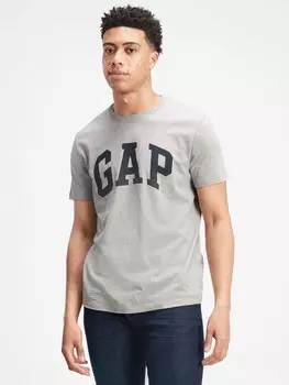 Футболка с логотипом Gap, серый