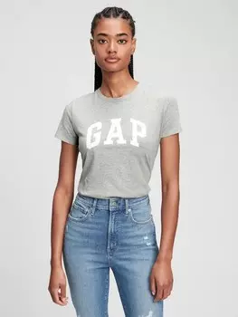 Футболка с логотипом Gap, серый