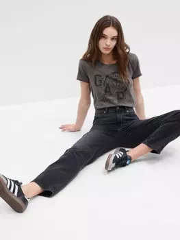 Футболка с логотипом Gap, серый