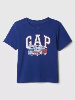 Футболка с логотипом Gap, синий