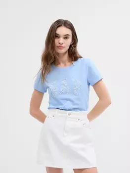 Футболка с логотипом Gap, синий