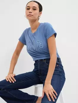 Футболка с логотипом Gap, синий