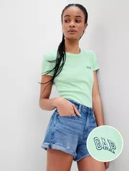 Футболка с логотипом Gap, зеленый