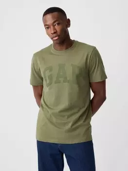 Футболка с логотипом Gap, зеленый