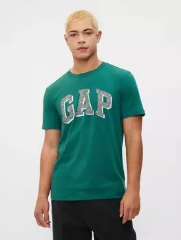 Футболка с логотипом Gap, зеленый