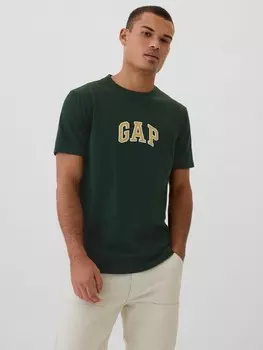 Футболка с логотипом Gap, зеленый