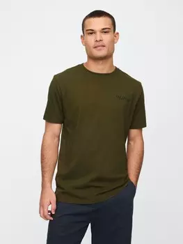 Футболка с логотипом Gap, зеленый