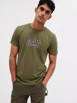 Футболка с логотипом Gap, зеленый