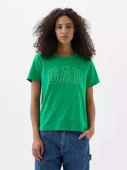 Футболка с логотипом Gap, зеленый