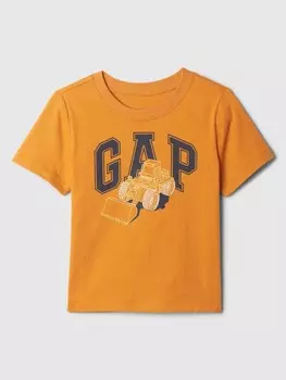 Футболка с логотипом Gap, желтый