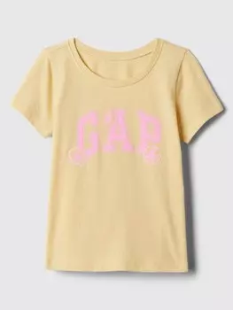 Футболка с логотипом Gap, желтый