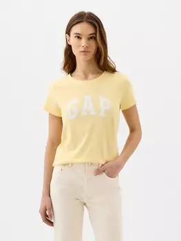 Футболка с логотипом Gap, желтый