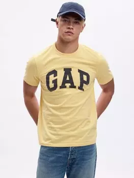 Футболка с логотипом Gap, желтый