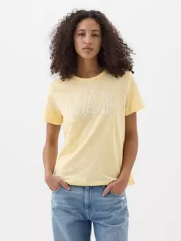 Футболка с логотипом Gap, желтый